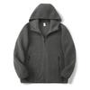 Men's and Women's Autumn and Winter Fleece Thickened Cardigan Top Double-sided Fleece Sweater
