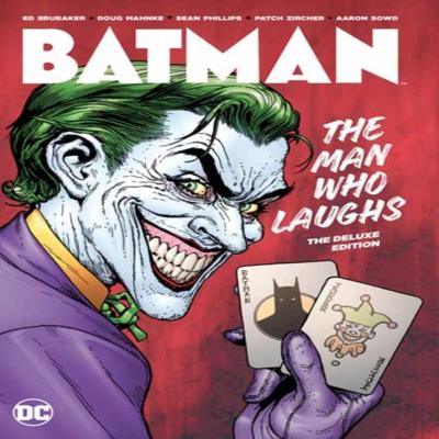 Batman The Man Who Laughs Deluxe Edition by Ed Brubaker Hardback Book 9781779503022