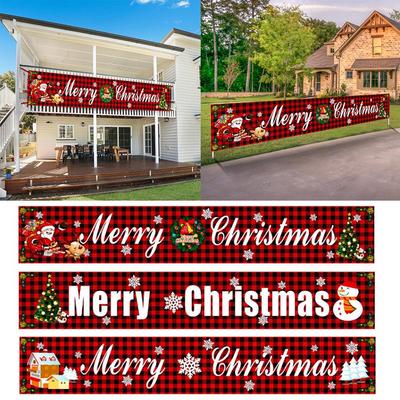 Oxford Stoff Outdoor Banner Frohe Weihnachten Deko Für Zuhause 2020 Weihnachten Outdoor Deko Weihnachtsflagge Navidad Noel Frohes Neues Jahr 2024