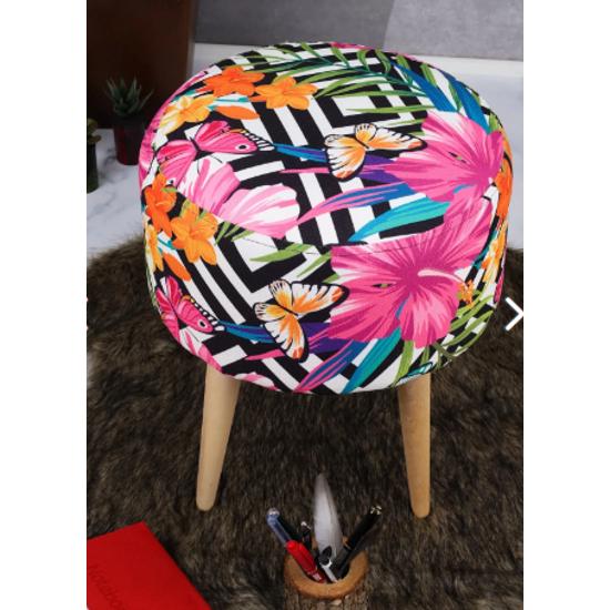 

Многоцелевой удобный диван-пуф с ножками бабочки из граба