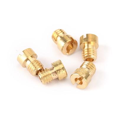 5PCS 5mm Carburettor Round Main Jets For Keihin Carb GY6 #105 #110 #115 120 125