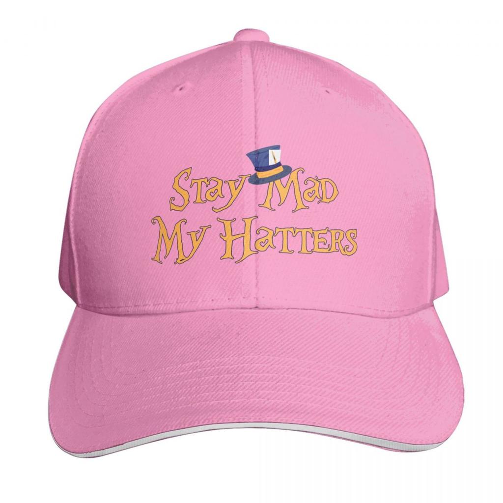 Stay mad my hatters Baseball Cap New Hat Winter hat fun hats Thermal Visor Womens Unisexs