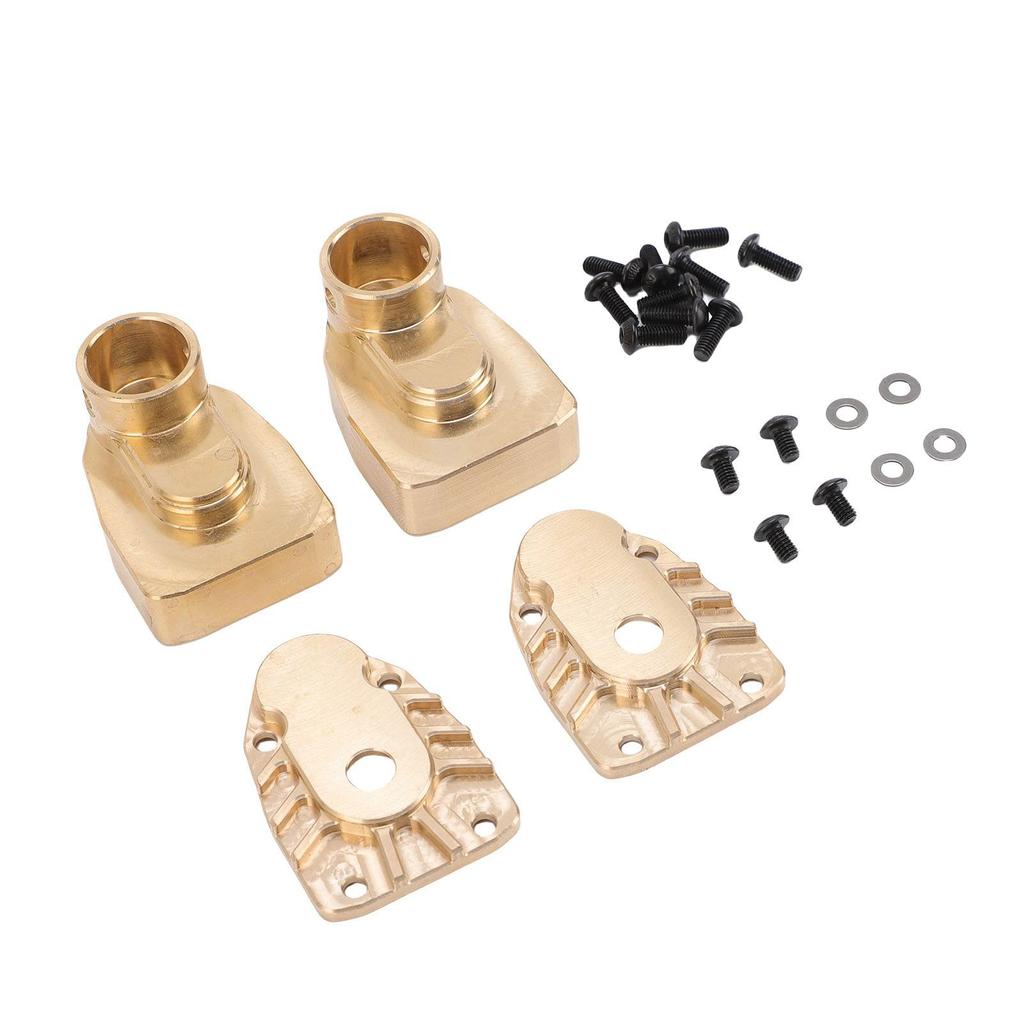 1 Pair RC Rear Axle Seat Fit for AXIAL AXP8 Gilamon 1 8 Car Replacement Set Brass