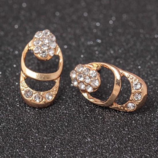 Øredobber Geometri Justerbar legering Fasjonable smykkepakke med 4 for fest