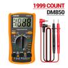 A-neng Dm850 Automotive Multimeter Rms Multimeter Voltage for Smart Voltmeter Pliers Amper Capacimeter Electric Tools