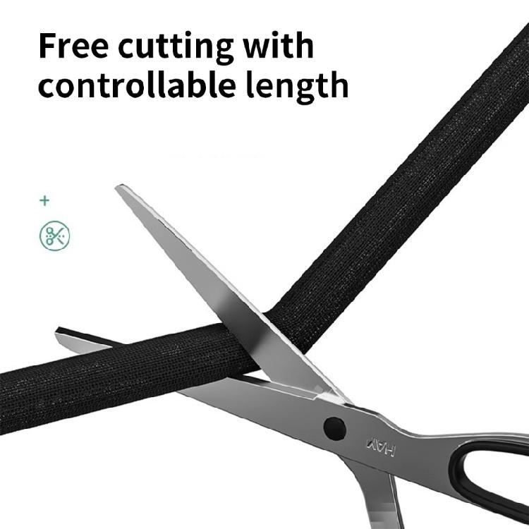 TangleFree Braided Cable Organizers Cable Sleeve For Desk TV Wire And Automotive Motorcycle Applications for Messy Cord