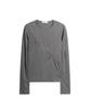 Pepeulli Cross Pinch Tencel Long Sleeve (Grey)