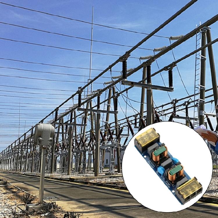 Two Stage Filter Board Electromagnetic Filter 25A Current Capacity Low-pass Filter for Industrial Power Purification