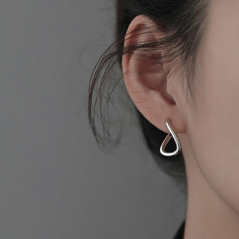Hoop Earrings Fashion Geometry Exquisite Earrings New Niche Design Party Wedding Jewelry Gifts