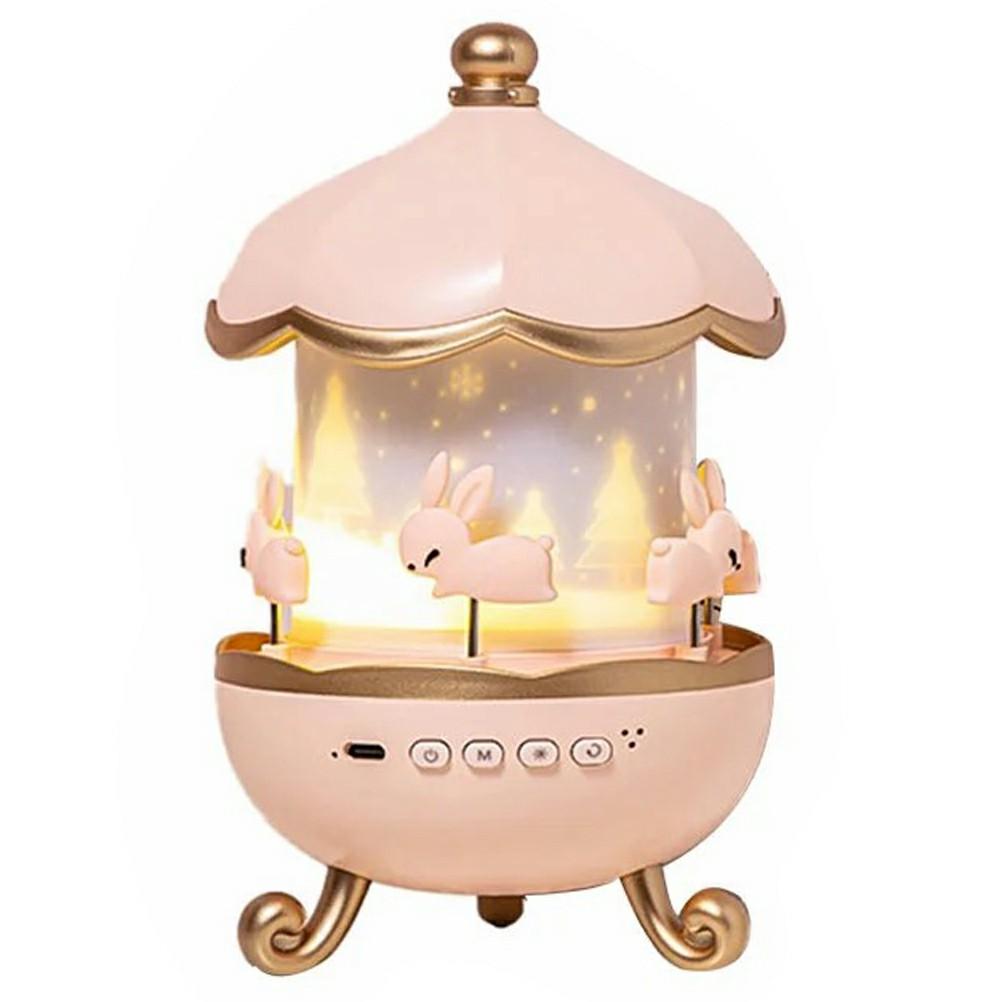 

WH-E11 Creative Rotating Starry Star Projector Light Music Box Bluetooth-Compatible Night Lamp A