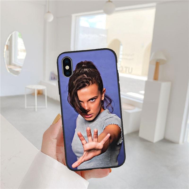 BF81 Millie Bobby Brown Soft Shell Phone Case for Redmi Note 13 14 Pro+ Plus A3 A3X 13X 13C 13R 14S 14C 14R