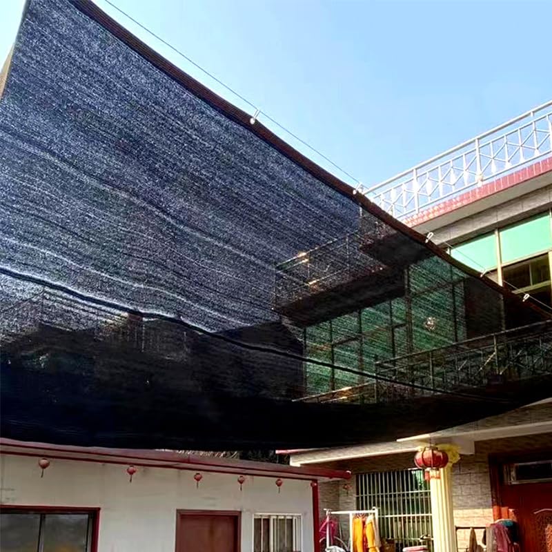 Chen Yang Xiaoten Sunshade Sunshade Netting for and Made of Thick Polyethylene and UV Resistant Netting, 3M4M, Black, Agriculture, Plants, Gardening,