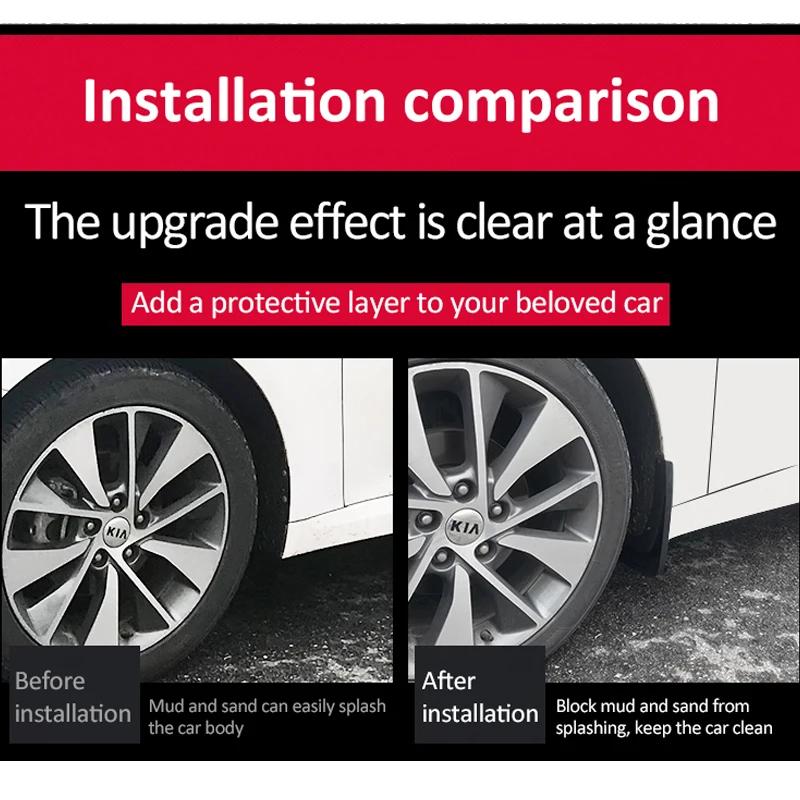 Car Mud Fender For BYD Seagull Dolphin Mini 2025 2024 2025 2026 Anti-splash Mudguards Front Rear Guards Mudflap Auto Accessories