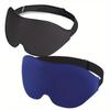 Sleep Mask For Side Sleeper, 100% Light Blocking Upgraded 3D Contoured Cup Eye Mask With Adjustable Strap, Eye Cover, Night Blindfold Eye Mask