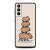 Süße Capybara Handyhülle für Samsung Galaxy S24 S23 S22 Ultra S20 S21 FE 5G S10 S9 Plus S10E S8 S7 Edge Weiche Silikonhülle