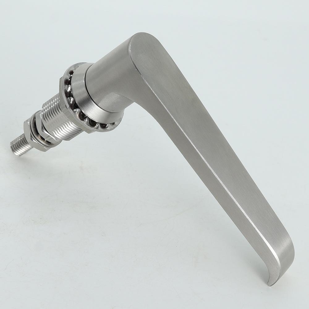 Industrial Stainless Steel L Handle Compression Latch Adjustable Quarter Turn Lock for Electrical Box Equipment Cabinet Door