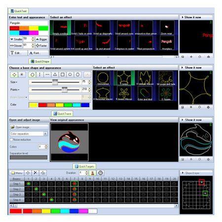 Logiciel de gestion laser pangolin quickshow