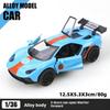 Car 136 Toy Car Super Sport Vehicle Miniature Model Free Wheels Diecast Zinc Alloy Metal Collection Gift Car For Kids Adults Children's Birthday Gift
