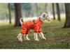 Medium & Small Dog Raincoat with Leash Hole - Waterproof & Reflective Puppy Jacket
