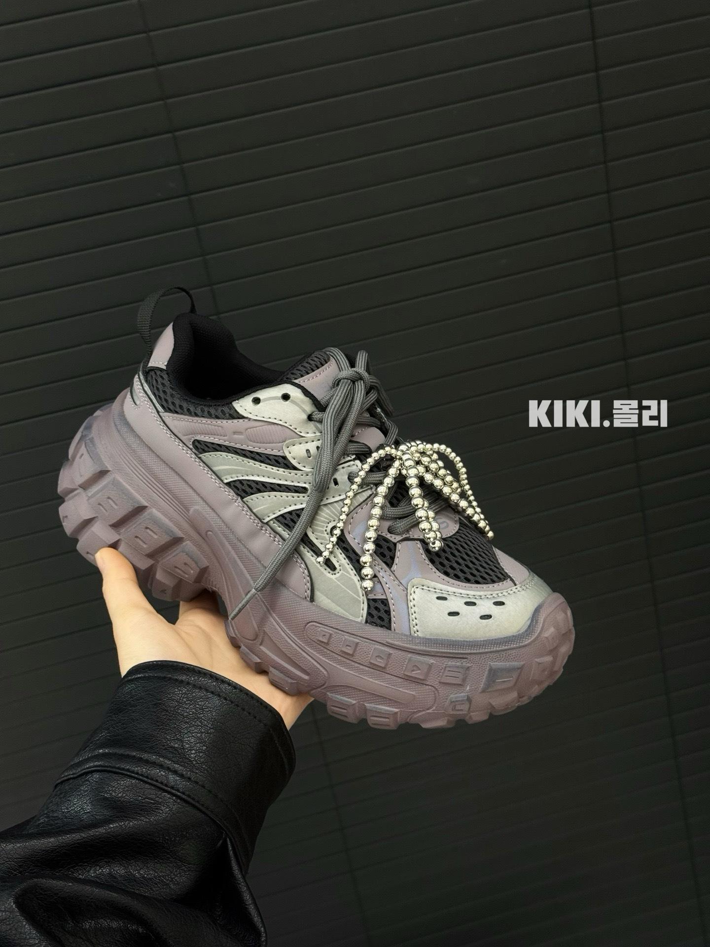 

Шины женские 25 весна новые папины туфли на толстой подошве шнуровка сетка сочетание цветов увеличивают 7 см спортивная и повседневная обувь тренд 35