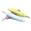 2 In 1 Sewing Needle Threader Seam Ripper Dual Purpose Sewing Tool Portable Home Thread Cutter Double Head With Protective Cover