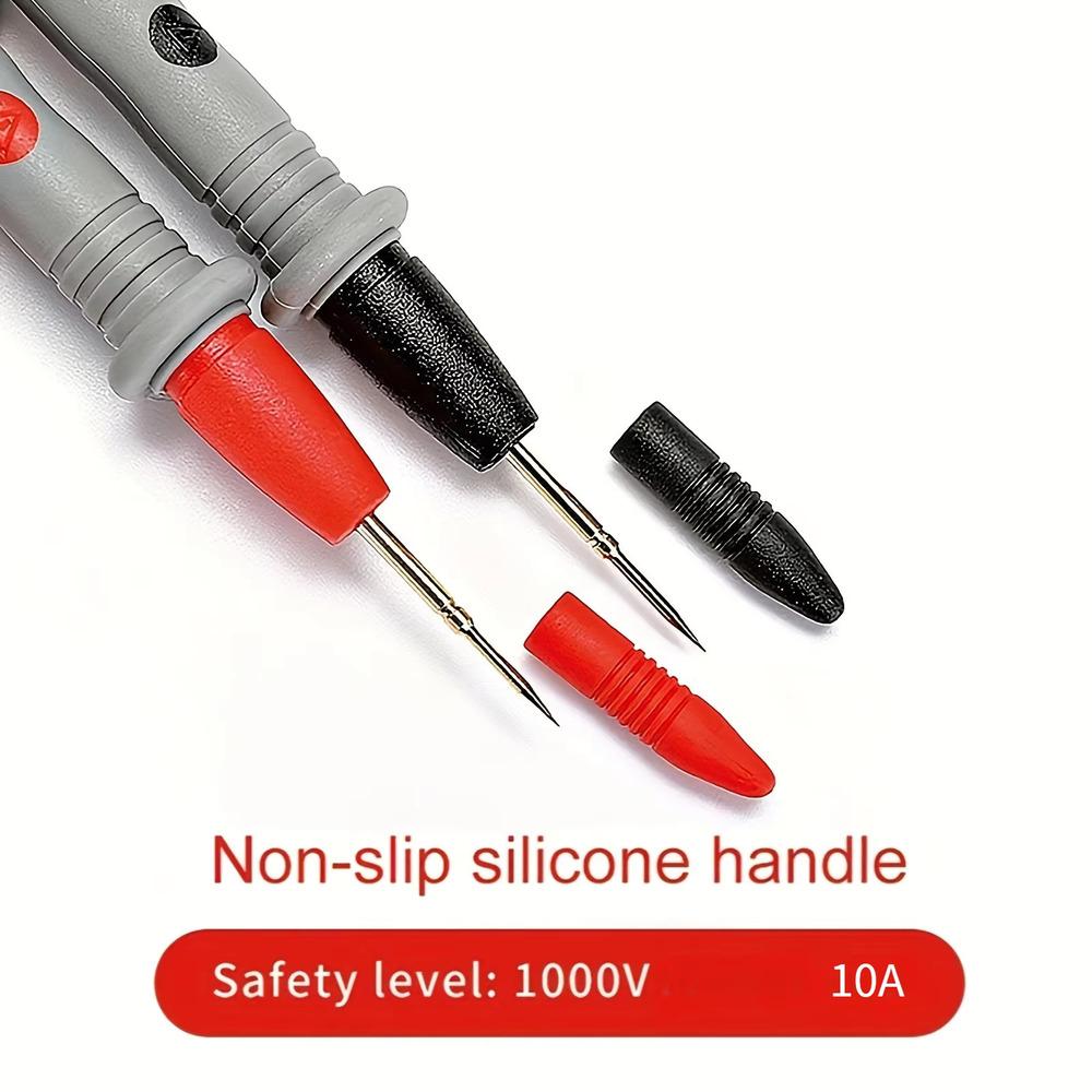 1000V 10A Digital Multimeter Probe Test Leads Universal Needle Tip Multi Meter Tester Lead Probe Wire Pen Cable