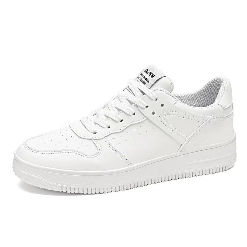 Casual Shoes 2024 Fashion Men's Sneakers Lightweight PU Leather Breathable Shoe Men Flats Lace-up Tennis Shoes Zapatillas Hombre