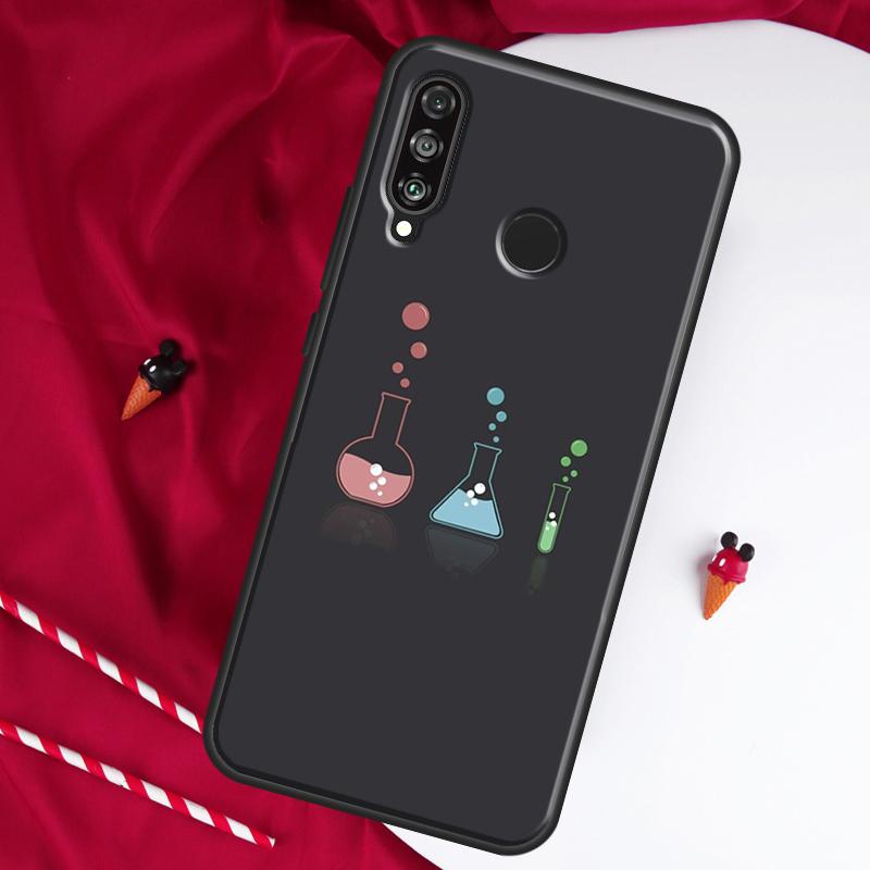 Science Biology Chemistry For Huawei Nova 8i 7i 11i 12i 12s 9 10 SE Y90 Y60 Y70 Y72 Y61 Y91 P30 P40 Lite P60 Pro Case