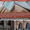 Self-Adhesive Faux Leather Repair Patch for Fixing Damaged Faux Leather Items Such As Sofas,Car Seats, Motorcycle Seats, Handbags, Jackets, Belts