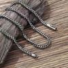 Retro Stainless Steel Dragon Bone Chain Necklace & Bracelet Set for Men