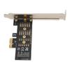 M.2 PCIe X1 Adapter PCIe X1 X4 X8 X16 Lane Mount M.2 Riser Card Adapter Card for M.2 PCIe 4.0 3.0 SSD
