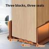 1pc Door Draft Stopper for Bottom, Seal Dust And Noise Insulation Weather Stripping Draft Guard Insulator Sealing Strip