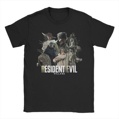 RE- Village Residents Evils T-Shirts for Men Women Awesome 100% Cotton Tees Crew Neck Short Sleeve T Shirt Party Tops