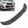 3 Sections Front Bumper Lip Spoiler Stylish Rugged Front Bumper Lip Splitter For X1 U11 M‑Sport