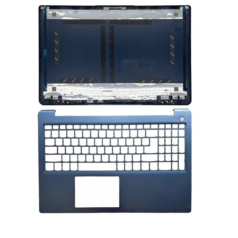 Replace cover For Ideapad 3 15ITL6 15ADA6 15ALC6 2021 LCD Back Cover Front Bezel Palmrest Hinges Bottom Case Blue