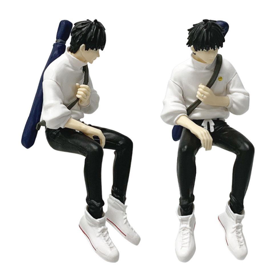 Jujutsu Kaisen Yuta  14.5Cm Sitting Posture Anime Model Figure Good Pvc Desktop Periphery Doll