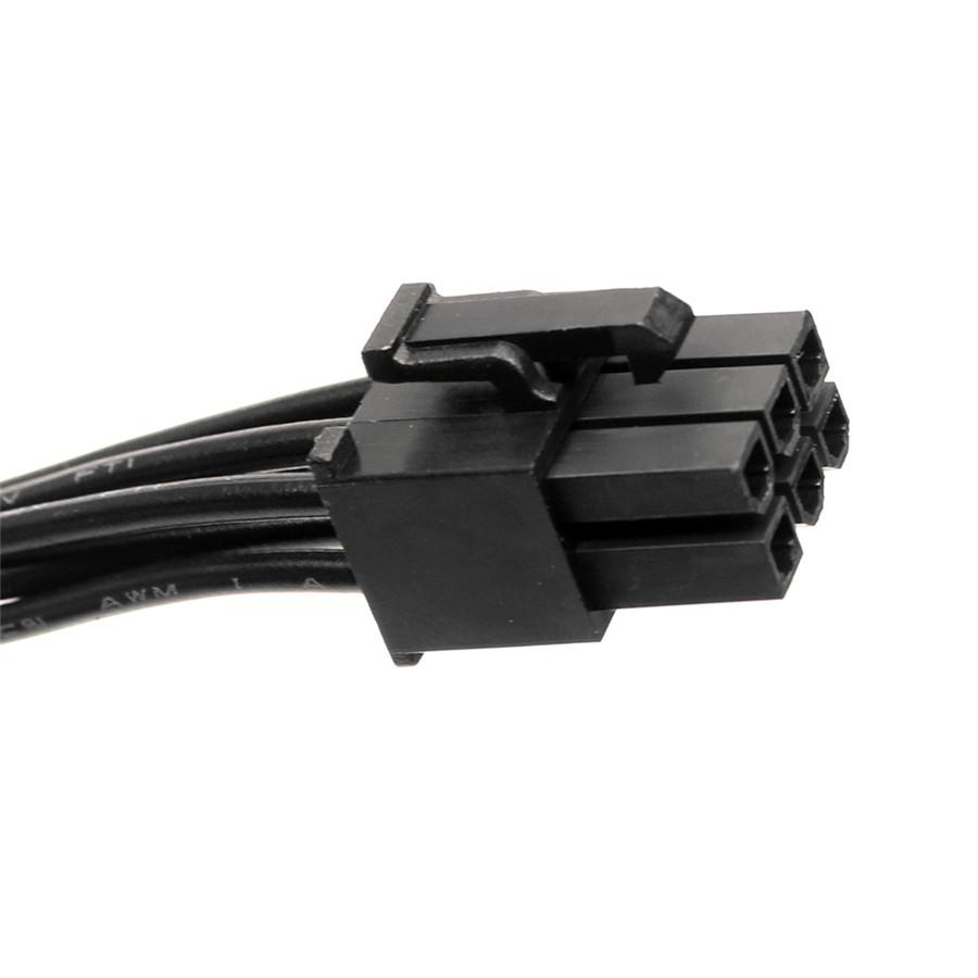 10PCS Mini 6-Pin To PCI-E 6PIN Graphics Video Card Power Cable Cord For Mac G5 / Pro