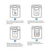 5/10/20Pcs Washing Machine Effervescent Tablet Deep Cleaning Blue White Red Three-color Washer Stubborn Dirt Remover Solid Deodorant Cleaner