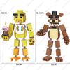 Hot Classic Movie Fnaf Doll Fnaf Five Nights Nightmare Chica Foxy Golden Bonnie Bear Action Figure Bricks Building Blocks Toys