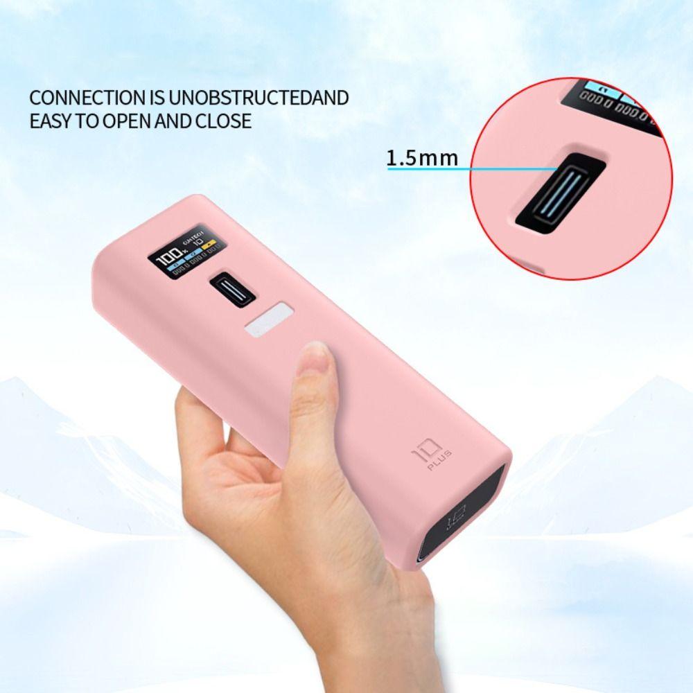 Shockproof Protective Case Protective Cover for CUKTECH No.10 Power Bank Plus 15000mAh Travel