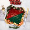 40pcs Count Festive Christmas Paper Napkins with Snowflakes,Merry Christmas Holiday Dinner,Party Birthday Decorations, Christmas