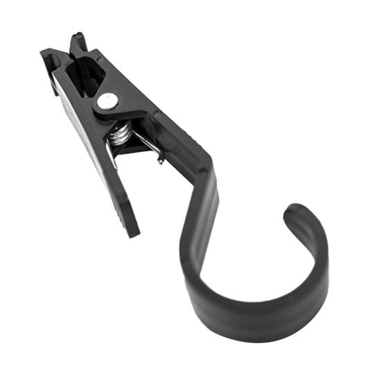 4 Pezzi Clip Gancio per Tenda da Campeggio Esterna, Gancio Robusto a Forma di S con Clip, Gancio Morsetto Portatile Leggero Multifunzione