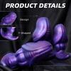 New Soft Silicone Masturbator  Shaped Dildo  Male And Female Anal Plug Adult Sex Toy