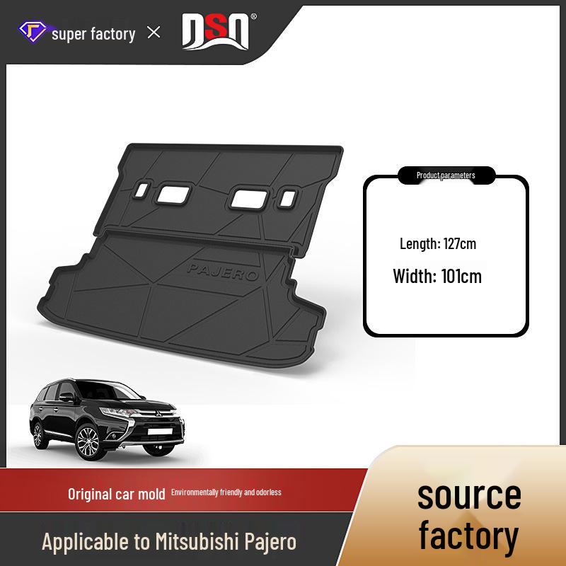 Mitsubishi ASX, Lancer, Eclipse Cross, Pajero V93/V97 Waterproof TPE Trunk Mat