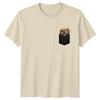 Happy Dog In Pocket Animals Dogs Unisexs TShirt Unisexs Tee Graphic Unisex Top