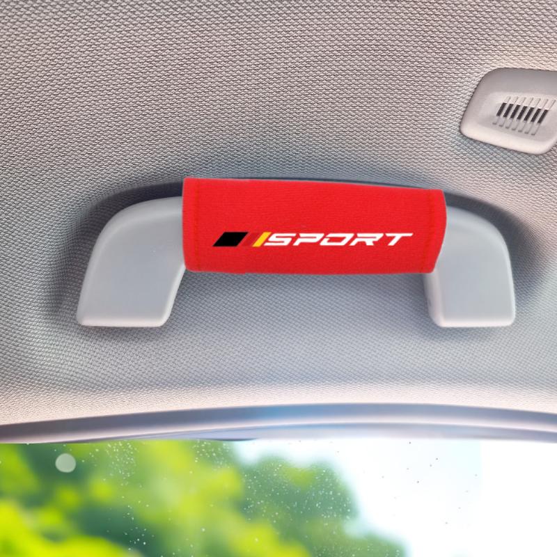 1Pcs Car Roof Protection Cover Car Short Plush Handle Cover Door Handle Anti Slip Decoration Car Interior Products