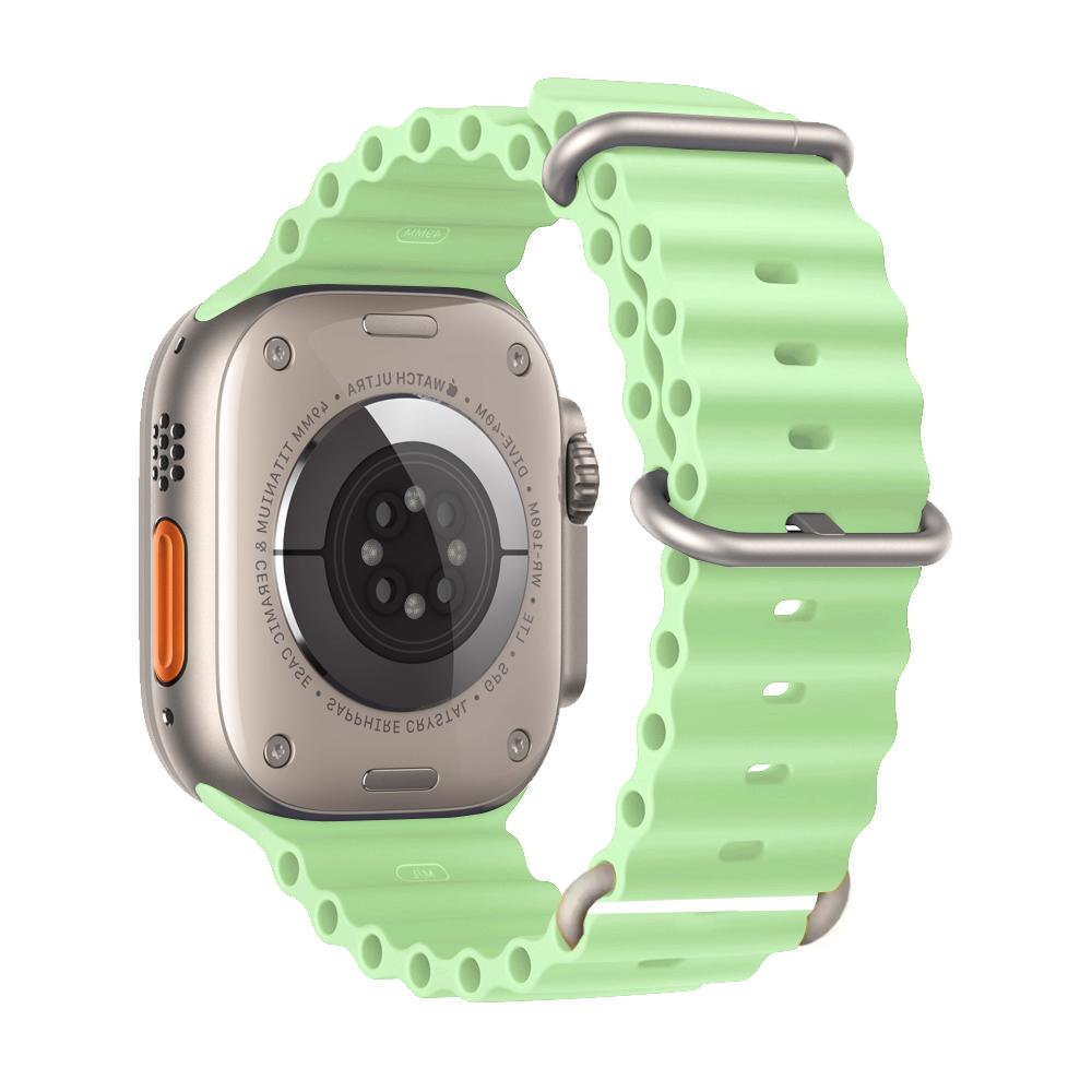 Ocean Band for Watch Ultra 3 Series 11 10 9 7 8 6 SE 49mm 45mm 46mm 42mm 44mm 40 41 Silicone Bracelet Correa iWatch Strap