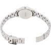 [Citizen Q&Q] Watch Analog Waterproof Date Metal Band D011-204 Women's White Silver