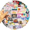 50 Theatre Stickers Guitar Laptop Suitcase DIY Waterproof Stickers