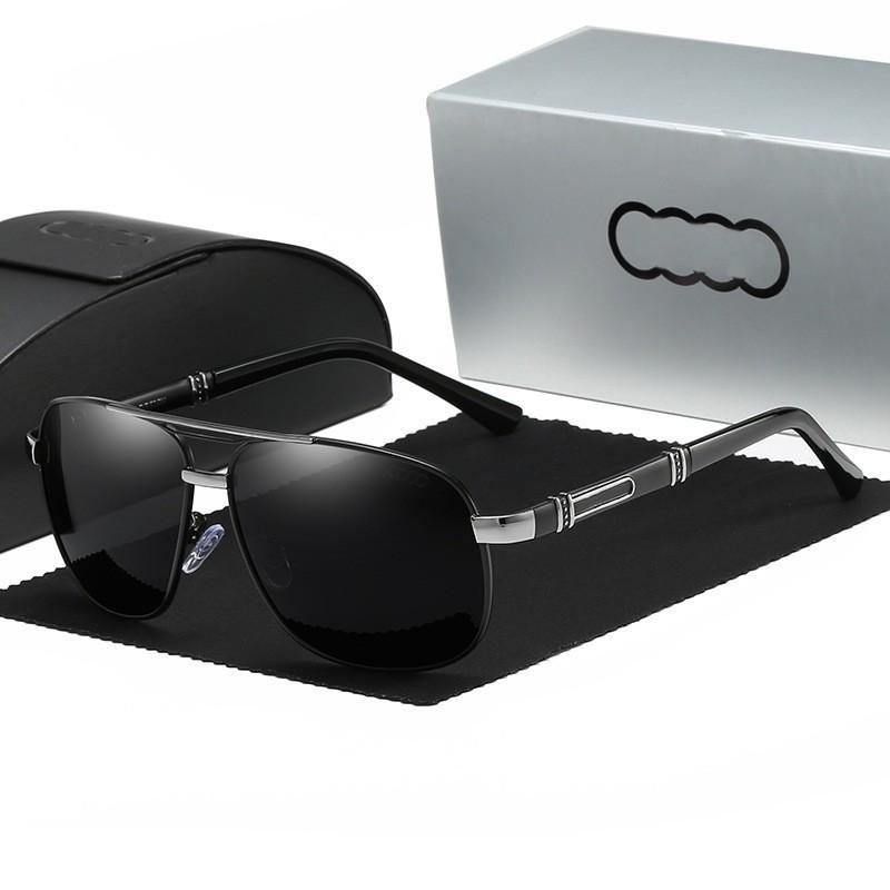 Unisex Large Frame Polarized Sunglasses for Sun Protection, Driving, and Fishing.